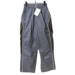 未使用 RUSSELL ATHLETIC ラッセル NYLON TRACK PANTS RC-24746 ナイロン トラックパンツ イージーパンツ BLUE×GUNMETAL M 27113598のサムネイル