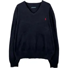 古着 ラルフローレン Ralph Lauren Vネック ニットセーター メンズXL相当/eaa637179のサムネイル