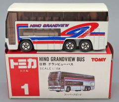 絶版赤箱トミカ日本製1日野グランビューバス新品、未使用 - メルカリ