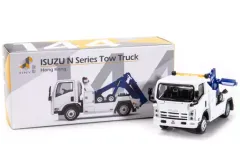 【中古】ミニカー Tiny City No.144 いすゞ Nシリーズ レッカー車(ホワイト×ブルー) [ATC64593]のサムネイル