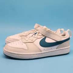 NIKE ナイキ コートバーロウ グリーン キッズ スニーカー 220