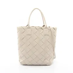 ボッテガヴェネタ BOTTEGA VENETA トートバッグ マキシイントレチャート ミスト レザー マキシイントレチャート 2wayトートバッグ レディース Used A
