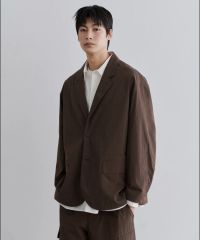 FreshService WOOLY TWILL JACKET ブラウン - メルカリ