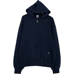 古着 90年代 ラッセル Russell ATHLETIC スウェットフルジップパーカー メンズL相当 ヴィンテージ/eaa633027