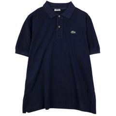 や*だ様 フレンチ ラコステ ネイビー サイズ4 L フランス製 古着