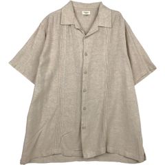希少 90s Cubavera リネン レーヨン キューバ シャツ 長袖 刺繍 - メルカリ