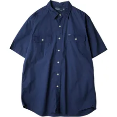 古着 ラルフローレン Ralph Lauren POLO by Ralph Lauren 半袖 ボタンダウンシャツ メンズL相当/eaa636680