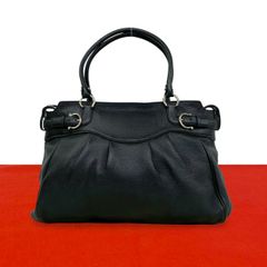 極 美品 袋付き CELINE セリーヌ ヴィンテージ 馬車 金具 カーフ