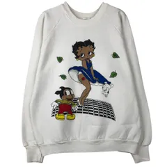 古着 BETTY BOOP ベティブープ キャラクタースウェットシャツ トレーナー レディースL相当/eaa639381