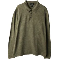 古着 エディーバウアー Eddie Bauer ポロニットセーター メンズXL相当/eaa637220
