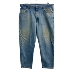 Carhartt デニムパンツ W38 ブルー カーハート ジップアップ ビッグサイズ コインポケット デニム ジーンズ 2605-256