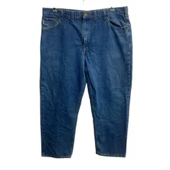 Carhartt デニムパンツ W42 ブルー カーハート ジップアップ ビッグサイズ コインポケット デニム ジーンズ 2605-260