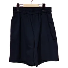 【中古】　N.HOOLYWOOD　ハーフパンツ　短パン　ウエストゴム　無地　ドローストリング　日本製　ドメスティック　古着　/1156のサムネイル