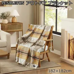ペンドルトン アウトドアブランケット 182cm×182cm アローフライト 屋内屋外兼用 軽量 洗濯機使用可能 PENDLETON コストコのサムネイル