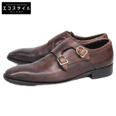 Ermenegildo Zegna　エルメネジルドゼニア　【美品】CA09 A0875 ダブルモンクストラップ　7EEのサムネイル