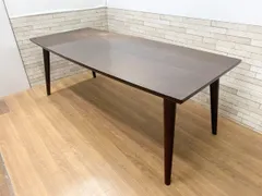 ◆柏木工 KASHIWA シガーロシリーズ ダイニングテーブル 食卓机 オーク材 北欧スタイル 飛騨家具 幅195cm (畑1557)のサムネイル