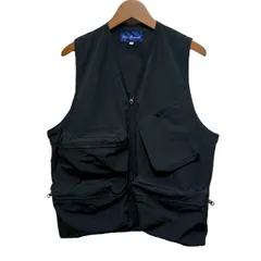 【中古】　URBAN RESEARCH　ベスト　レイヤード　Vネック　フルジップ　無地　マニッシュ　古着　/1584のサムネイル