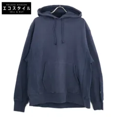 Champion　チャンピオン　ネイビー リバースウィーブ フーディーパーカ　XL