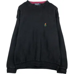 古着 80年代 ラルフローレン Ralph Lauren CHAPS チャップス ヘリンボーン コットンニットセーター メンズL相当 ヴィンテージ/eaa637277