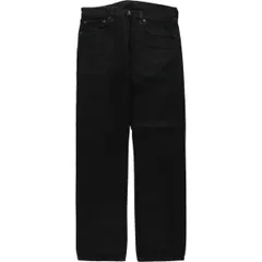 古着 リーバイス Levi's 501 ブラックデニム ストレートデニムパンツ メンズw33相当/eaa636077