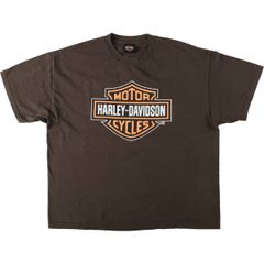 古着 ビッグサイズ ハーレーダビッドソン Harley-Davidson モーターサイクル バイクTシャツ メンズXXXL相当/eaa637582