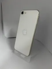 【中古】iPhoneSE3 64GB　au版　SIMフリー　スターライト　*7670m-s