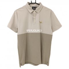 美品】1piu1uguale3 golf／バイカラー ポロシャツ Mサイズ - メルカリ