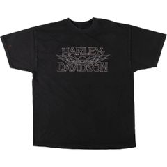 古着 00年代 ハーレーダビッドソン Harley-Davidson モーターサイクル バイクTシャツ メンズXXL相当/eaa637600