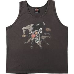 古着 00年代 ハーレーダビッドソン Harley-Davidson ノースリーブ モーターサイクル バイクTシャツ USA製 メンズL相当/eaa637602