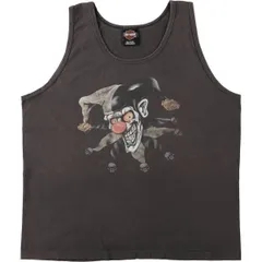 古着 00年代 ハーレーダビッドソン Harley-Davidson ノースリーブ モーターサイクル バイクTシャツ USA製 メンズL相当/eaa637602