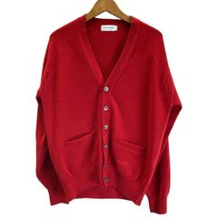 A.PRESSE 23AW コットンカーディガン 赤 サイズ3 | Mercari