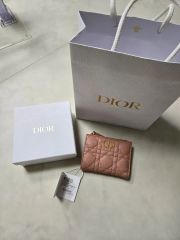 DIOR ディオール カロ グリシーヌ ウォレット 花柄 刺繍 折財布 DIOR ディオール カロ グリシーヌ ウォレット 花柄 刺繍 折財布