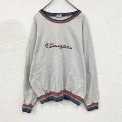 90s　Champion　チャンピオン　スウェット/トレーナー　ヴィンテージ　グレー　XLサイズ　古着【値引き交渉OK！】