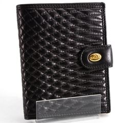 COCOCELUX GOLD ダイヤモンドレザーウォレット多機能ケースブラック