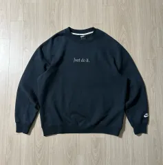 ナイキ Just do it スウェット ブラック XL