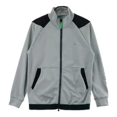 サイズ：M TOMMY HILFIGER GOLF トミー ヒルフィガーゴルフ 2023年 ジップジャケット  グレー系 [240101688319] ゴルフウェア メンズ ストスト