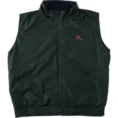 古着 ラルフローレン Ralph Lauren POLO GOLF ポロゴルフ リバーシブル フリースベスト メンズXL相当/eaa627739