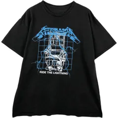古着 METALLICA メタリカ RIDE THE LIGHTNING バンドTシャツ バンT メンズL相当/eaa636358のサムネイル