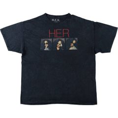 HA493☆ハフ☆PBR☆ロンT☆長袖Tシャツ☆両面プリント☆袖プリント☆L 
