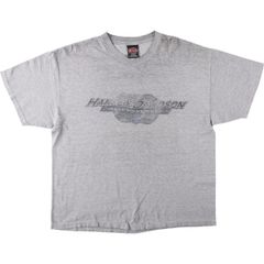 古着 Harley-Davidson ハーレーダビッドソン モーターサイクル バイクTシャツ USA製 メンズXL相当/eaa636295