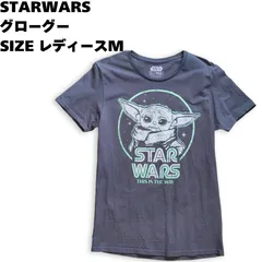 【レディースM】STAR WARS　The Mandalorian スターウォーズ　グローグー　マンダロリアン　Tシャツ　2619　【古着】のサムネイル