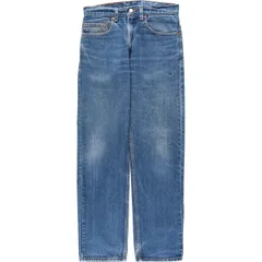 古着 90年代 リーバイス Levi's 505 REGULAR FIT STRAIGHT LEG テーパードデニムパンツ USA製 メンズw31相当 ヴィンテージ/eaa634269