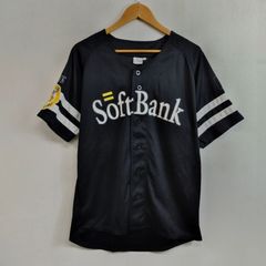 SoftBank Hawks ミズノ製 ユニフォーム 黒 - メルカリ