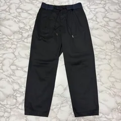 希少【SACAI サカイ】チノグログラン/21-02652M 切替 イージーパンツ/パンツ スラックスのサムネイル