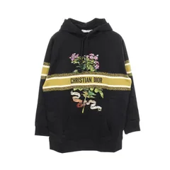 ディオール Dior パーカー ロゴ フラワー オーバーサイズ コットン パーカー レディース Used Aのサムネイル