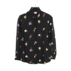 SAINT LAURENT PARIS 21SS シルクシャツ 36 - メルカリ
