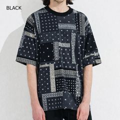 新品タグ付き】幾何学模様モチーフ 半袖ルーズTシャツ Desigual - メルカリ