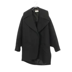 サンローランパリ SAINT LAURENT PARIS メルトンコクーン 707010 ウール コート メルトンコクーンコート レディース Used Aのサムネイル
