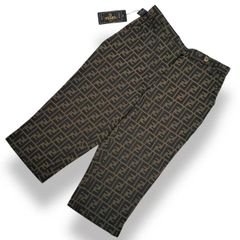 美品】FENDI ズッカ柄 パンツ 44 正規品 ホログラム有 クリーニング済 