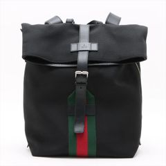 美品 グッチ シェリー ライン 337075 リュックサック バックパック